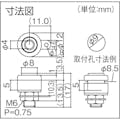 【CAINZ-DASH】サトーパーツ チップジャック　ＴＪ－５６３　緑　５個入 TJ-563-G【別送品】