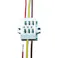 【CAINZ-DASH】サトーパーツ スクリューレス端子台 ML-1700-A-6P【別送品】