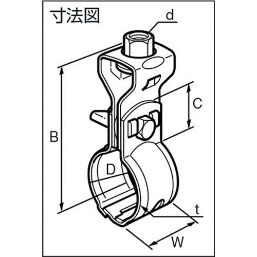 CAINZ-DASH】日栄インテック 配管支持金具 組式吊バンド タンバックル