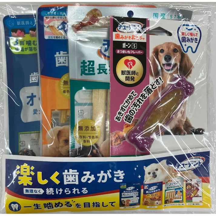 【2025年わん祭り】チューデント歯みがきセット S