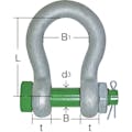 【CAINZ-DASH】大洋製器工業 グリーンピンスタンダードシャックル　バウ・ボルトナット　１ｔ（３３００４３８） GPBB-1T【別送品】