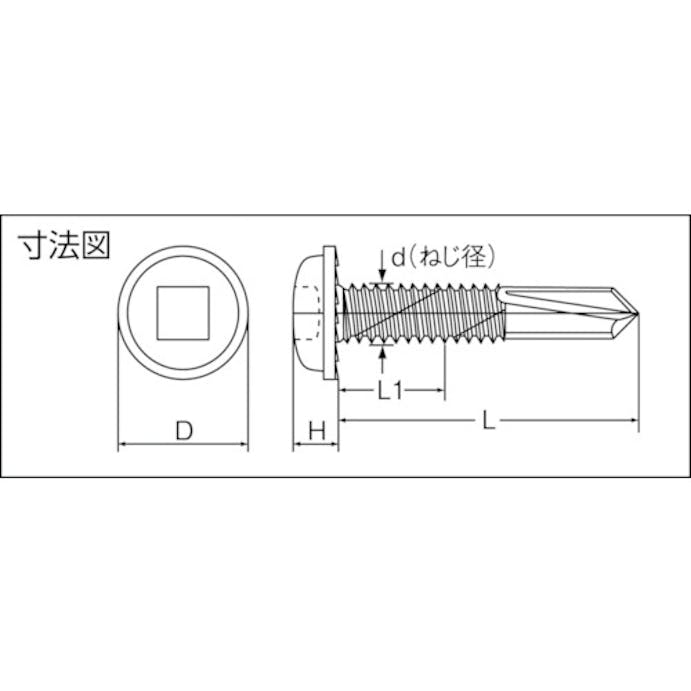 【CAINZ-DASH】コノエ ドリルねじ“エースポイント”（スチール） APW5035L【別送品】