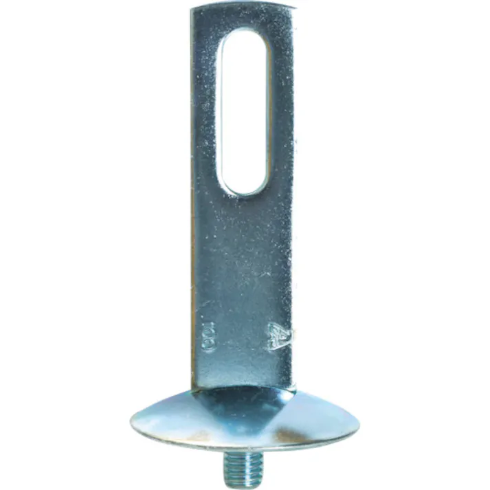 【CAINZ-DASH】アカギ 立バンド用取付足“化粧ねじ足(つば付足)” 25X100H A10379-0053【別送品】