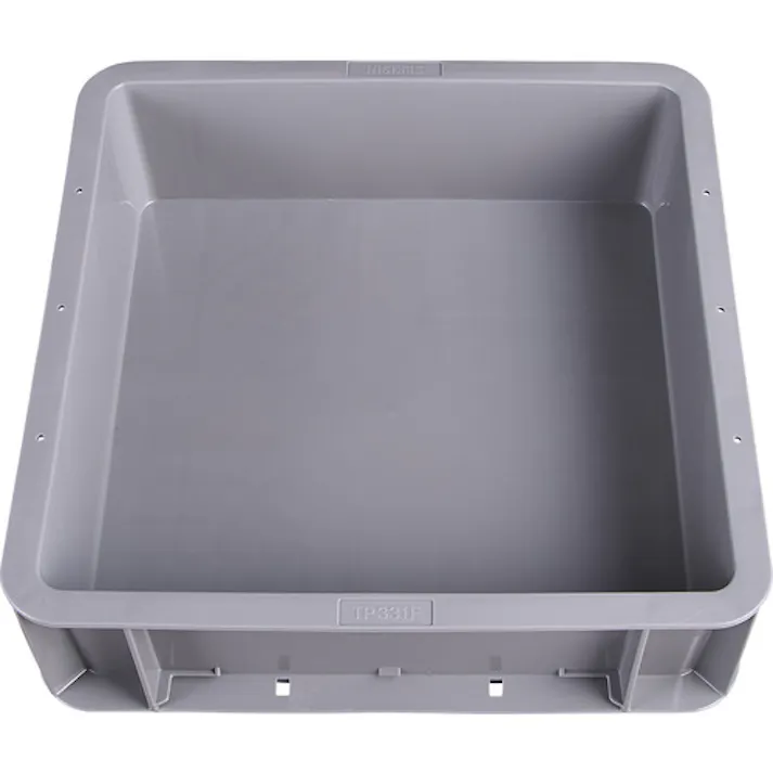 【CAINZ-DASH】積水テクノ成型 トヨタ規格コンテナ TPー331Fフラットタイプ グレー TP331FH【別送品】