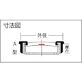 【CAINZ-DASH】武蔵オイルシール工業 オイルレベルゲージ　外径２０ｍｍ　厚さ５．５ｍｍ　取付穴径２０ｍｍ OLG-20A【別送品】