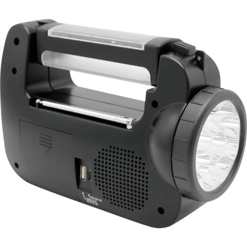 CAINZ-DASH】星光商事 ソーラー充電ラジオライト SK-BR2016PSB【別送品