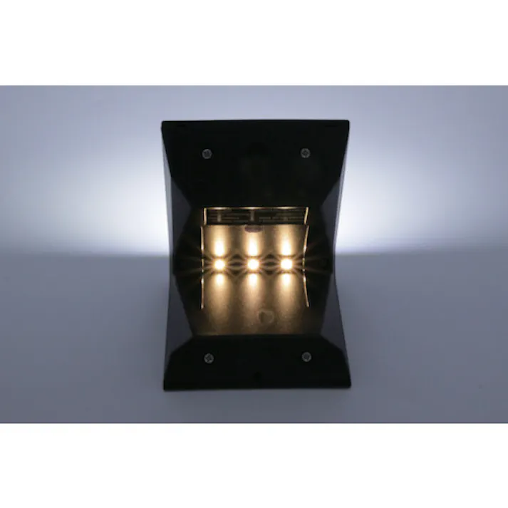 【CAINZ-DASH】星光商事 LEDソーラーウォールライト 多機能モデル SK-SWLT200WH【別送品】