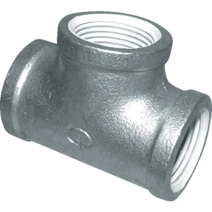 【CAINZ-DASH】リケン ねじ込み管継手 ZD継手 チーズ(バンド付) シール加工付 呼び径(A)25 ZD-BT-25A【別送品】