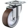 【CAINZ-DASH】ユーエイ キャスター事業部 プレート式 自在 キャスター ウレタン 車輪径75mm Sタイプ SG型 取付寸法55×42 SG-75UR【別送品】