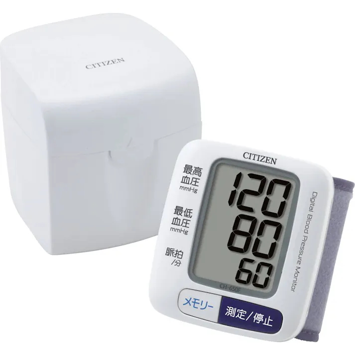 シチズン手首式血圧計 CH-650F(販売終了)