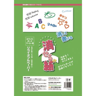 【CAINZ-DASH】欧文印刷 消せる紙　Ａ３ PNCGSA3W08【別送品】
