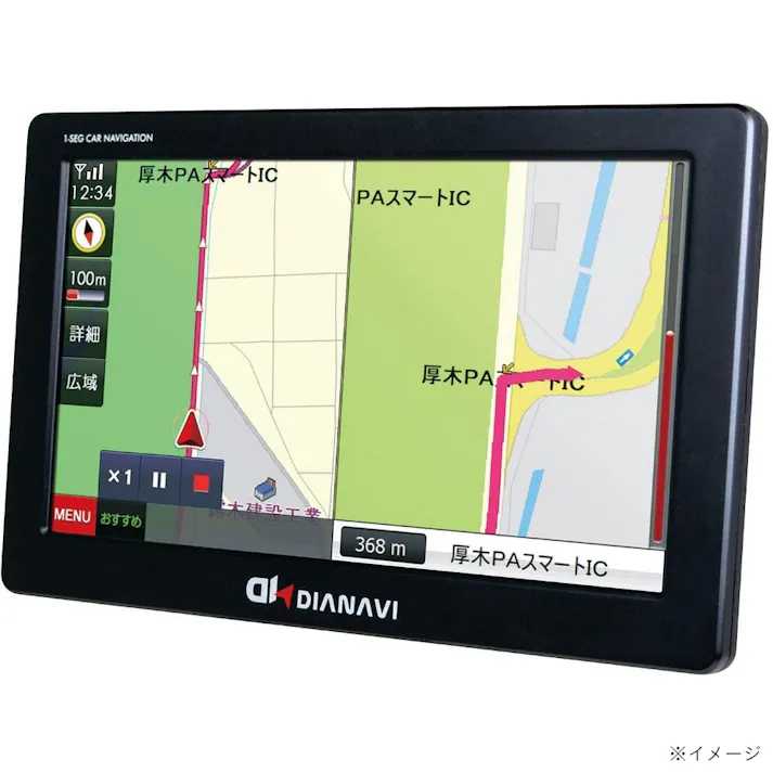 エンプレイス マルエヌ ポータブルナビゲーション DT-Y313