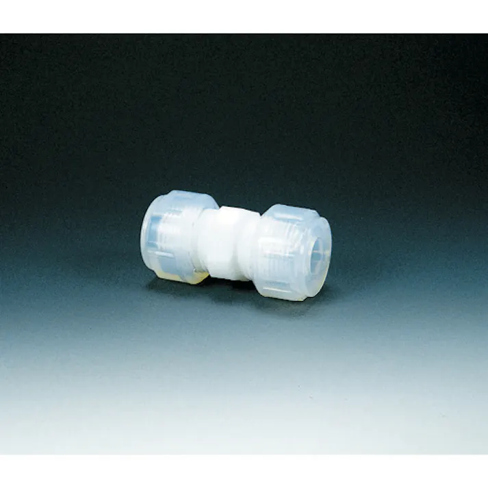 【CAINZ-DASH】フロンケミカル フッ素樹脂 接続ジョイントI型 6mm NR0042-001【別送品】