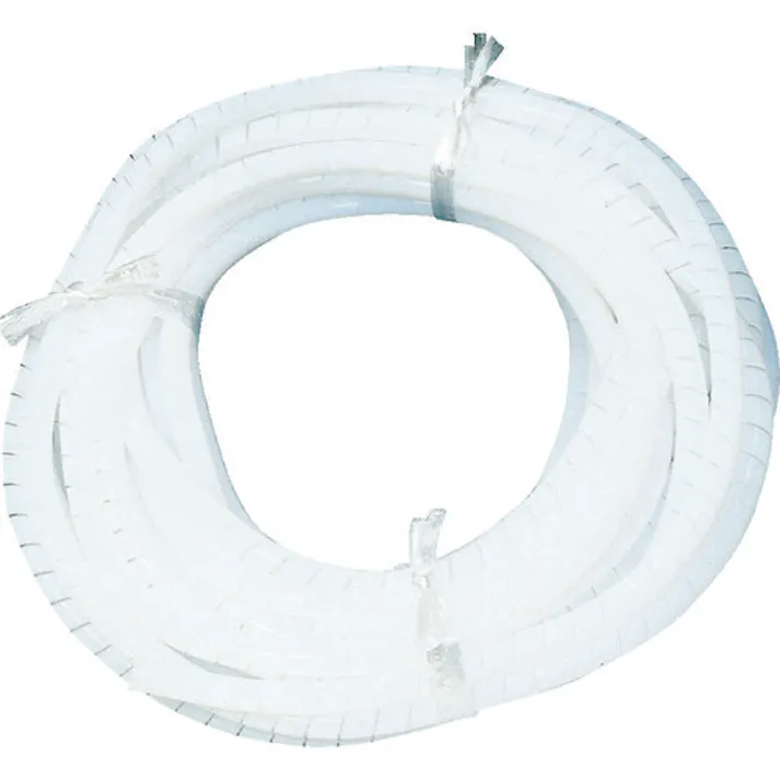 【CAINZ-DASH】フロンケミカル フッ素樹脂(PTFE)スパイラルチューブ 4φ×6φ×10m NR0514-001【別送品】