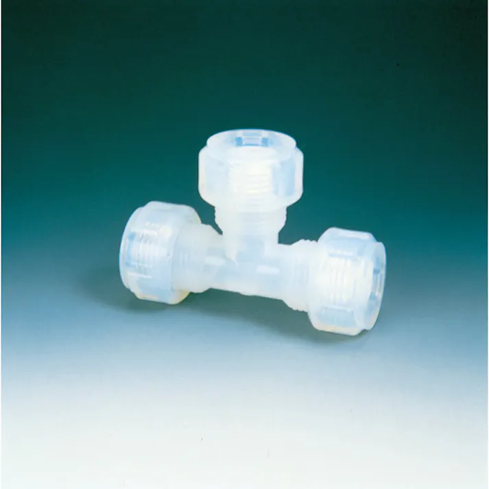 【CAINZ-DASH】フロンケミカル PFAユニオン・ティ-(Fロックシール) TFU-8適用外径8φ NR1050-002【別送品】