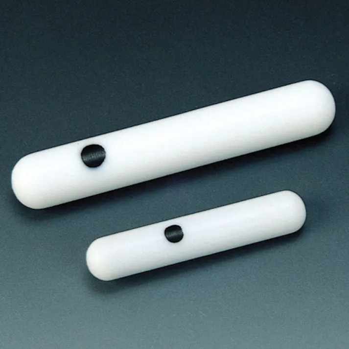【CAINZ-DASH】フロンケミカル フッ素樹脂(PTFE)強力撹拌子シリンダー型 8パイ×50mm NR3032-007【別送品】