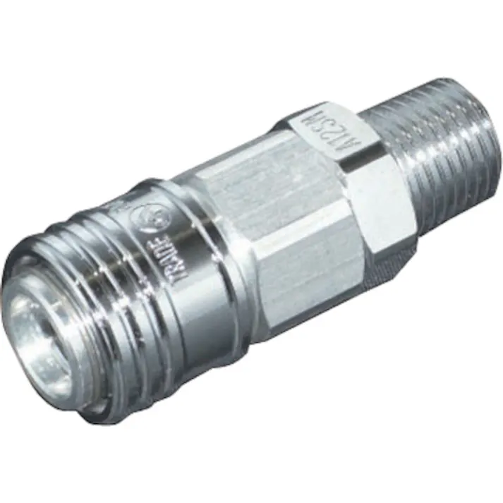 【CAINZ-DASH】ヤマトエンジニアリング 金属カップリング 小型・軽量カップリング(めねじ取付用) BLA12-SM 相手側取付サイズRc1/4 BLA12-SM【別送品】