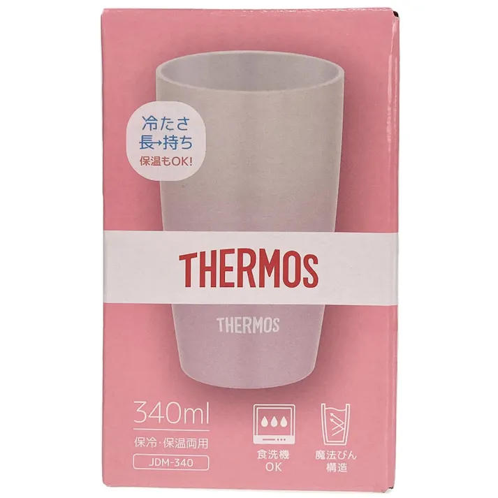 サーモス 真空断熱タンブラー JDM-340 ピンクグラデーション(販売終了)