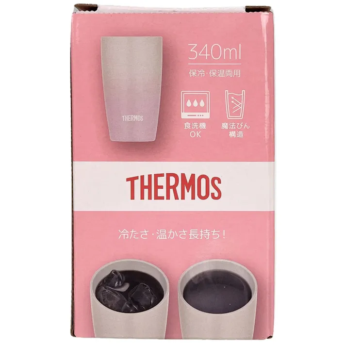 サーモス 真空断熱タンブラー JDM-340 ピンクグラデーション(販売終了)