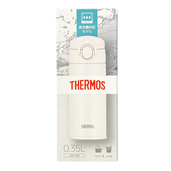 サーモス 真空断熱ケータイマグ JOK-350WH ホワイト