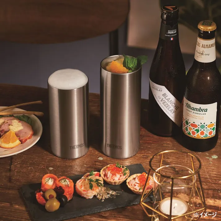 サーモス 真空断熱タンブラー JDW-420 ステンレス