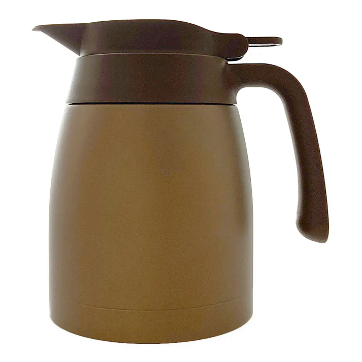 サーモス ステンレスポット TTB-1001 ブラウンゴールド