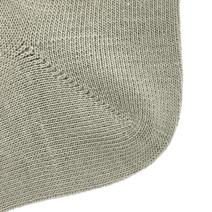 締め付けない あったかソックス クルー丈 グレー 22.0cm-24.0cm