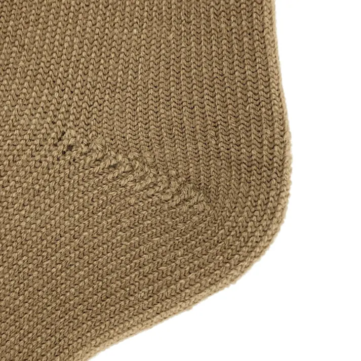 起毛であったか ルームソックス ミドル丈 ベージュ 22.0cm-25.0cm