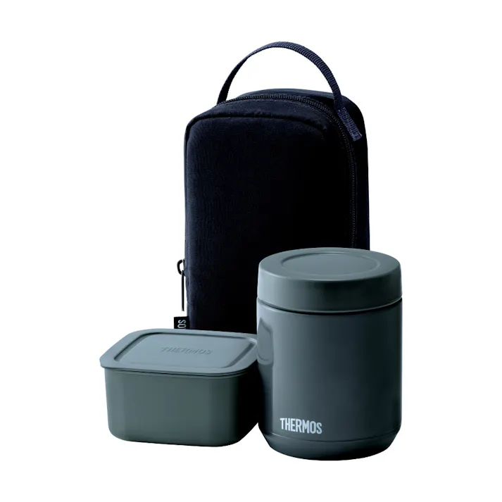 サーモス 真空断熱スープランチセットJEE-800 DGY