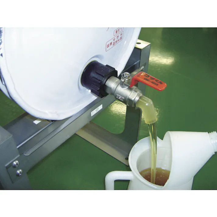 【CAINZ-DASH】ミヤサカ工業 ワンタッチ給油栓 コッくん Bタイプ バイトン仕様 レバー仕様 口金Φ40mm レッド MWC-40BSR-VITON【別送品】