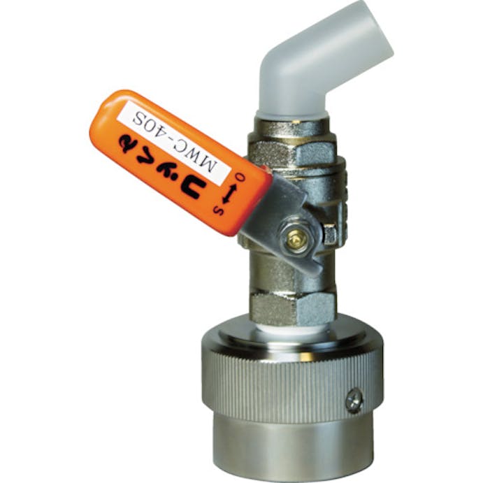 【CAINZ-DASH】ミヤサカ工業 ワンタッチ給油栓　コッくん取付部強化タイプ　レバーオレンジ MWC-40SO【別送品】