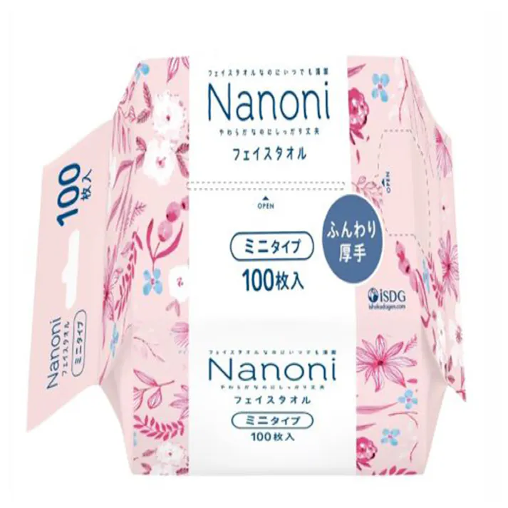 医食同源 Nanoni フェイスタオル 小さめサイズ