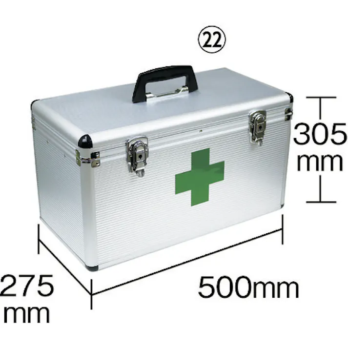 【CAINZ-DASH】三和製作所 防災用救急箱セット 50人用 400-522【別送品】