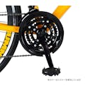 【自転車】《ジック》クロスバイク ハマー HUMMER CRB7018DR 外装18段 700×32C ブラック(販売終了)