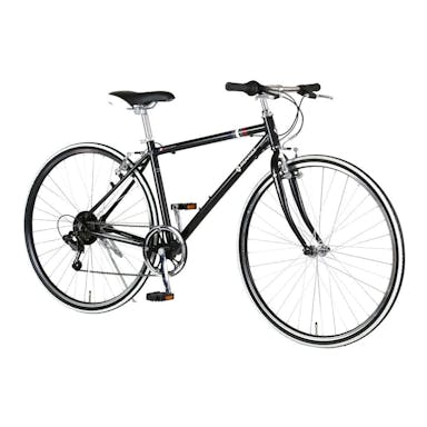 【自転車】《ルノー》700C ルノーアルミ7006ライト ブラック(販売終了)