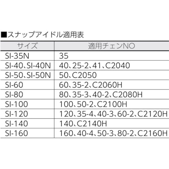 【CAINZ-DASH】センクシアチェン スナップアイドル（チエン用テンショナー） SI-60【別送品】