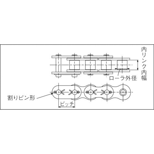 CAINZ-DASH】センクシアチェン ＳＢＲ－ＰＲＩＭＥローラチエン 割ピン