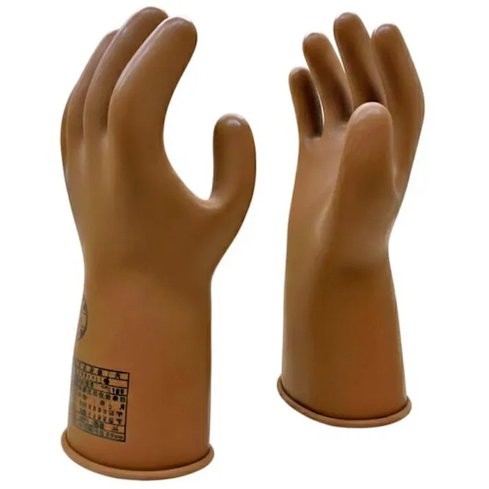 【CAINZ-DASH】渡部工業 低圧ゴム手袋 AC300V/DC750V以下用 大 507-L【別送品】