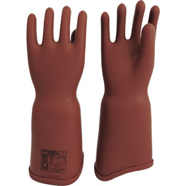 【CAINZ-DASH】渡部工業 高圧ゴム手袋４１０ｍｍ胴太型Ｓ【別送品】
