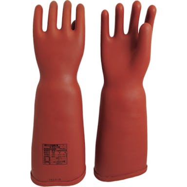 【CAINZ-DASH】渡部工業 高圧ゴム手袋４６０ｍｍ胴太型Ｍ 555-M【別送品】