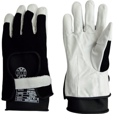 【CAINZ-DASH】渡部工業 低圧ゴム手袋用革カバー（薄手タイプ専用） 739【別送品】