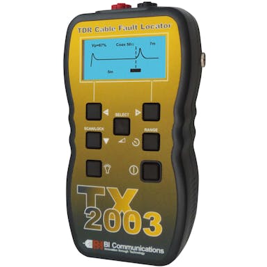 【CAINZ-DASH】グッドマン 充電式ＴＤＲケーブル診断測長機ＴＸ２００３Ｓ TX2003S【別送品】