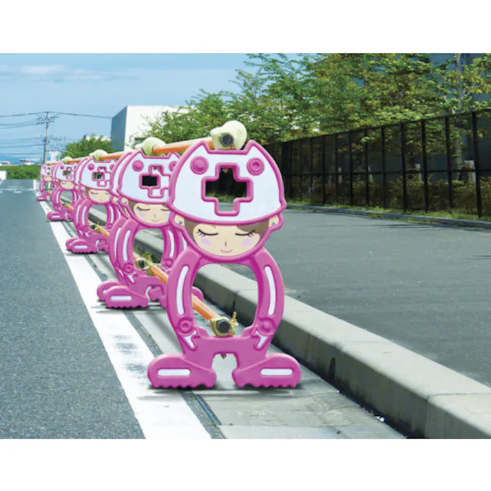 【CAINZ-DASH】グリーンクロス 安全単管バリケード レディファースト 1104-1106-02【別送品】