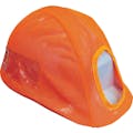 【CAINZ-DASH】グリーンクロス メッシュヘルメットカバー　蛍光オレンジ 1121-8001-02【別送品】