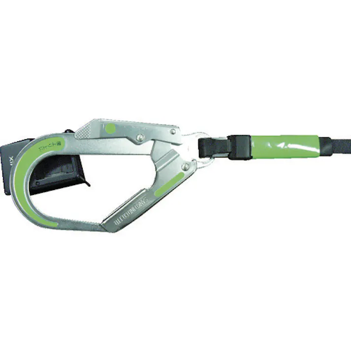 【CAINZ-DASH】グリーンクロス 安全帯用フックステッカー 蛍光グリーン 1150-2201-01【別送品】