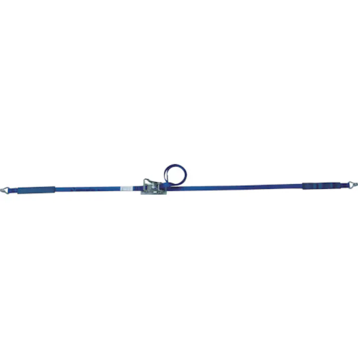 【CAINZ-DASH】オールセーフ ベルト荷締機 ラチェット式ナローフック仕様(軽荷重) R2N0.5X4【別送品】