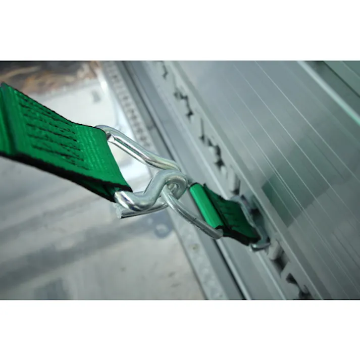 【CAINZ-DASH】オールセーフ ベルト荷締機 ラチェット式ナローフック仕様(重荷重) R5N17【別送品】