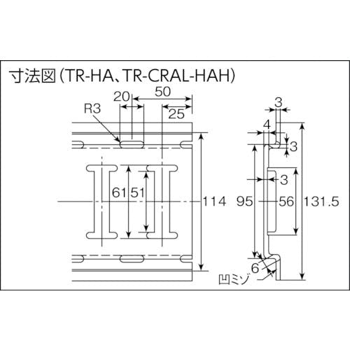 CAINZ-DASH】オールセーフ クリーンクロスレール TR-CRAL-HAH【別送品