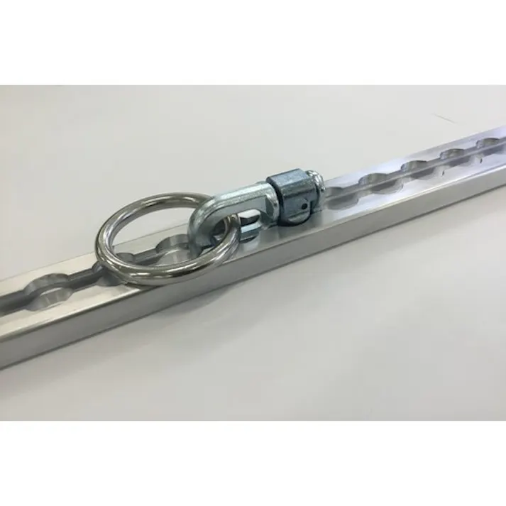 【CAINZ-DASH】オールセーフ エアラインレール用端末金具ダブルスタッドフィッティング リング付 DS-R【別送品】