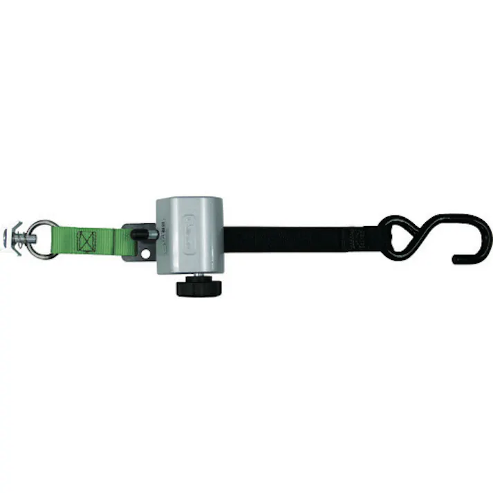 【CAINZ-DASH】オールセーフ 巻き取り機能付車いす固定ベルト(後側)×左右各1本 1インチ ACW-4-R【別送品】